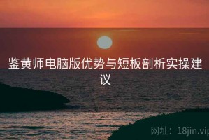 鉴黄师电脑版优势与短板剖析实操建议