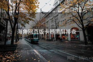 海角网页版卡顿黑屏排查