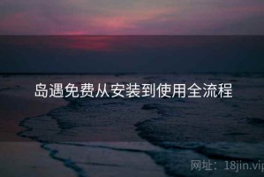 岛遇免费从安装到使用全流程