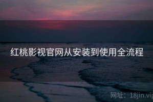 红桃影视官网从安装到使用全流程