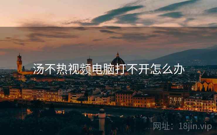 汤不热视频电脑打不开怎么办