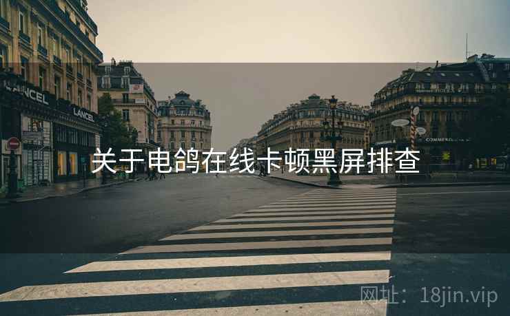 关于电鸽在线卡顿黑屏排查