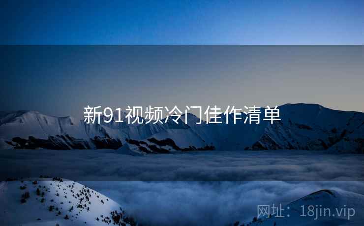 新91视频冷门佳作清单
